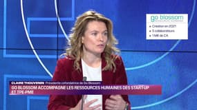 Claire Thouvenin (Go Blossom) : Go Blossom accompagne les ressources humaines des start-up et TPE-PME - 28/10