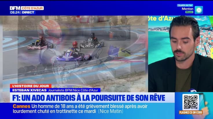 L'histoire du jour avec @EstebanXivecas : un ado antibois atteint d'une tumeur rêve de F1