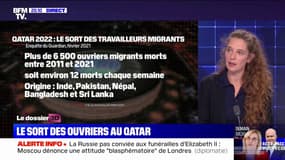 Lola Schulmann (Amnesty): "Des milliers de personnes sont mortes à cause des conditions de travail au Qatar"