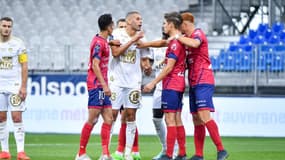 Islam Slimani lors de Clermont-Brest