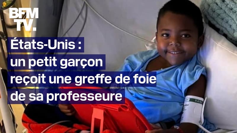 Aux États-Unis, un garçon de 5 ans reçoit une greffe de foie de sa professeure