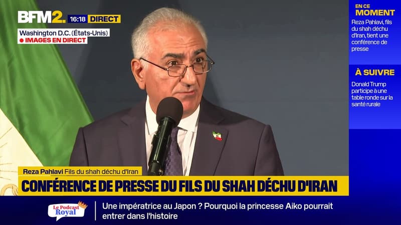 Iran: Reza Pahlavi souhaite une nation qui "embrasse l'Amérique comme un véritable ami"