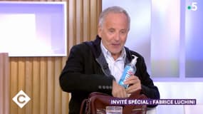 Fabrice Luchini vendredi soir sur le plateau de C à vous.