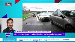 Retraites: blocage à la Gare de Lyon (Paris) 
