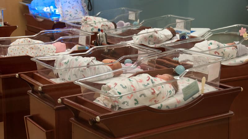 Le petit Sasha est né le 1er janvier entre minuit et minuit une, au centre hospitalier de Moulins (Alliers).