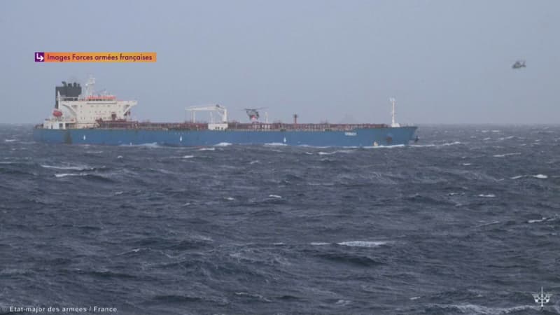 Pétrolier russe arraisonné par la France en Méditerranée: "Ils changent de pavillon pour perdre le trajet du navire"