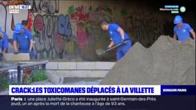 Crack à Paris: 130 toxicomanes évacués, un mur construit pour éviter l'occupation d'un tunnel