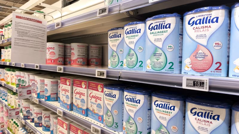 Gallia, Blédilait: Danone élargit ses rappels de laits infantiles en France et dans d'autres pays européens