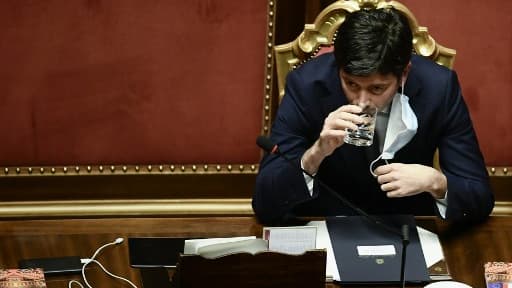 Le ministre de la Santé italien Roberto Speranza, en janvier 2021