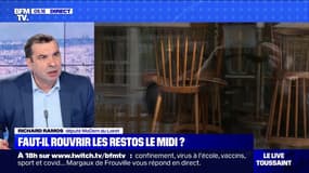 Réouverture des restaurants: pour le député Richard Ramos, "là où on peut le faire, il faut le faire" 