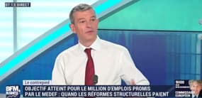 Le contre-pied : Objectif atteint pour le million d'emplois promis par le Medef - par Jean-Marc Daniel et Nicolas Doze - 02/12