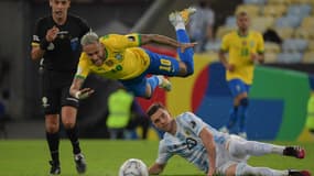 La faute de Giovani Lo Celso sur Neymar en finale de Copa America