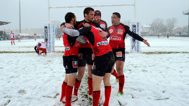 Les joueurs d'Oyonnax