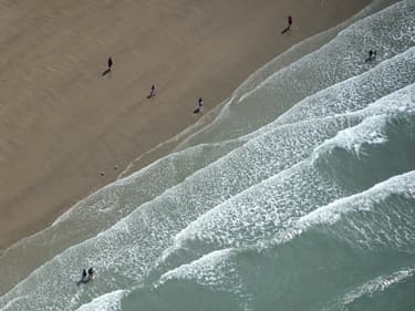 La plage de Calais - Image d'illustration