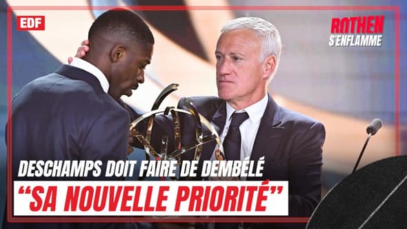 Équipe de France : Dembélé doit être le nouveau "maillon fort" de Deschamps prévient Rothen