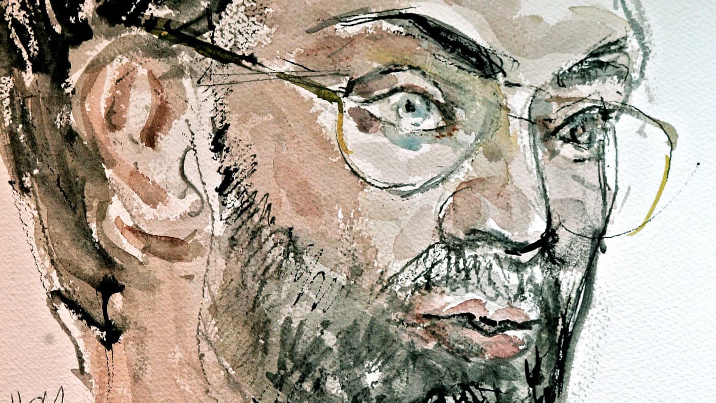 Djamel Beghal, au tribunal de Paris, en janvier 2005. Djamel Beghal, au tribunal de Paris, en janvier 2005.