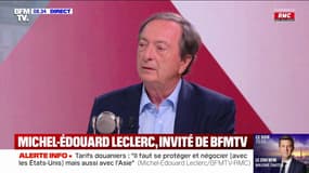 Boycott des produits américains: "C'est nul, on va sur l'escalade, ça ne mène à rien", déclare Michel-Édouard Leclerc