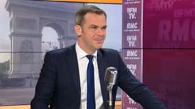 Le ministre de la Santé, Olivier Véran, sur BFMTV-RMC, le 17 juin 2021.