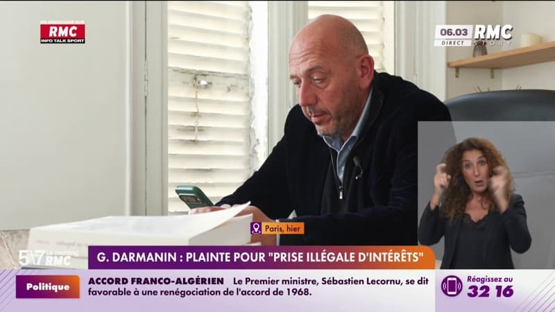 Une plainte déposée contre Gérald Darmanin pour "prise illégale d'intérêts"