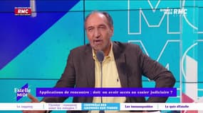 Contrôle des abonnés sur Tinder : "Attention à l’excès de transparence" dit Robert Sebbag. 