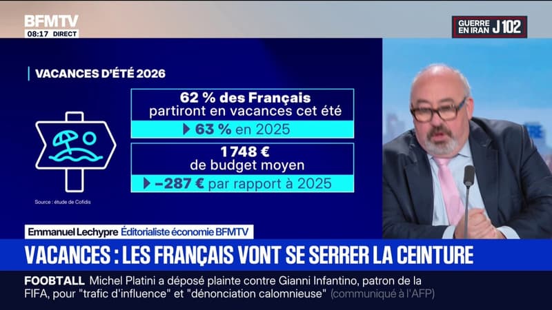 Les Français ne renoncent pas aux vacances d'été mais réduis