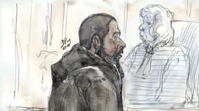 Peter Cherif devant le tribunal correctionnel de Paris, en janvier 2011.
