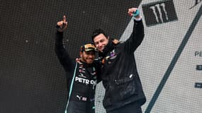 Lewis Hamilton et Toto Wolff