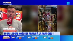 Lyon: le père Noël est arrivé à la Part-Dieu