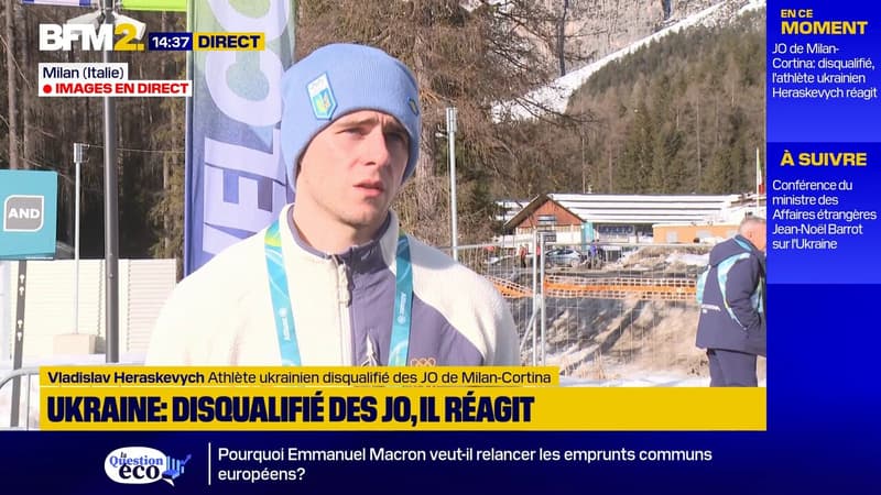 "Les athlètes devraient être traités de manière équitable", dénonce l'Ukrainien  Vladyslav Heraskevych disqualifié des JO de Milan
