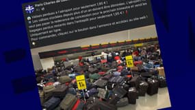 La publication promettant des bagages perdus à 1,95 euros