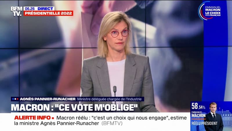 Pour Agnès Pannier-Runacher, Emmanuel Macron doit 