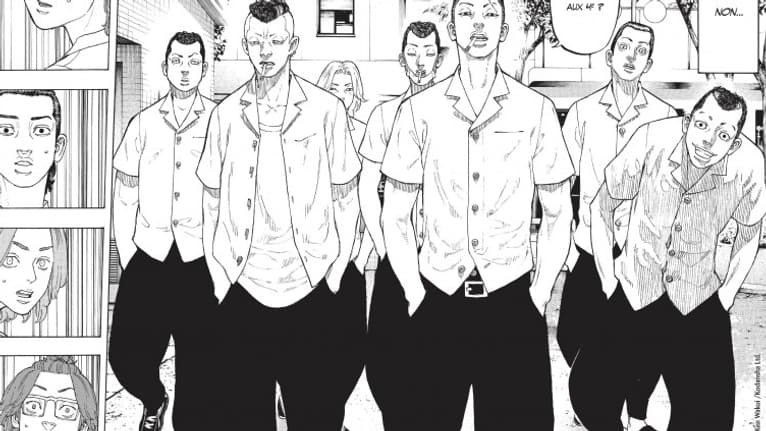Les personnages du manga "Tokyo Revengers"