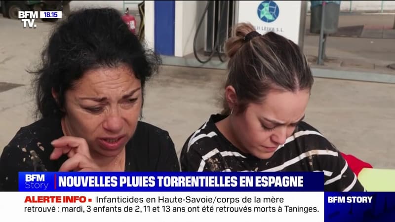 Intempéries en Espagne: les habitants de Benamargosa (province de Malaga) relativisent leur sort, quinze jours après les crues dans la région de Valence