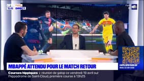 "Il faut qu'il pense au collectif": Kylian Mbappé attendu au tournant pour le match retour face à Barcelone