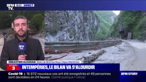 Alpes-Maritimes: "C'est apocalyptique, la plupart des voies de communication sont coupées", selon le maire de Breil-sur-Roya