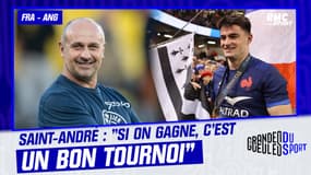 France-Angleterre : "Si on gagne, c'est un bon tournoi" estime Saint-André