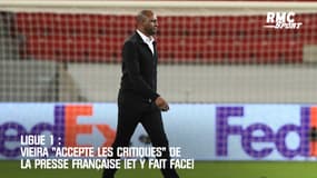Ligue 1: Vieira "accepte les critiques" de la presse française (et y fait face)
