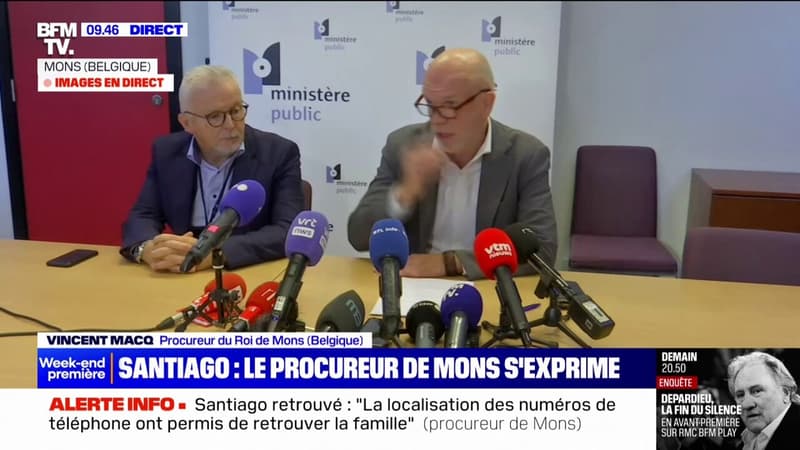 Vincent Macq (procureur du Roi de Mons, en Belgique), sur l'arrestation des parents de Santiago: L'interpellation s'est passée sans heurts