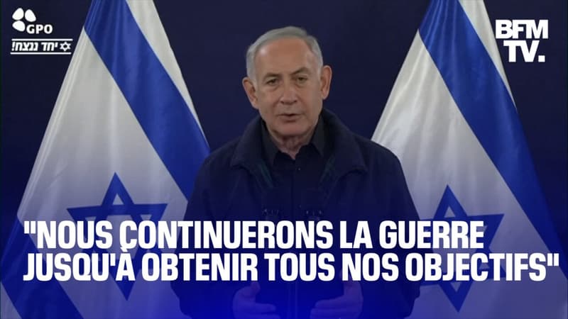 Guerre Israël-Gaza: le discours intégral de Benjamin Netanyahu, après la fin...