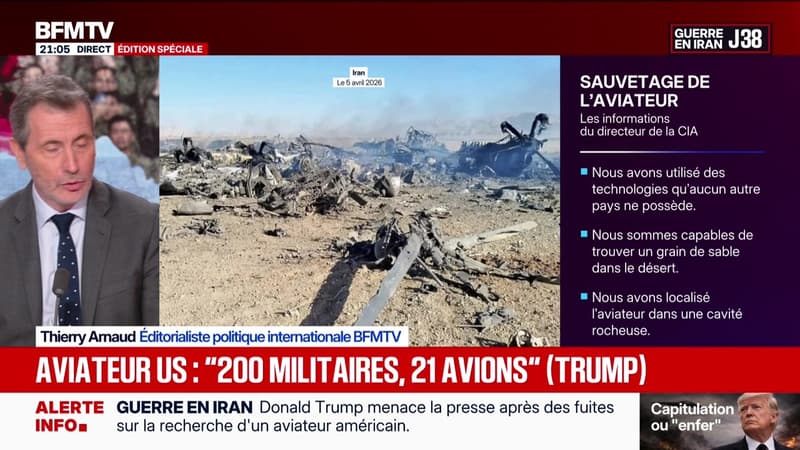 Édition Spéciale - Guerre en Iran : aviateur, Trump évoque un “sauvetage historique” - 06/04