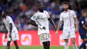 Mama Baldé lors d'OL-PSG, le 3 septembre 2023.