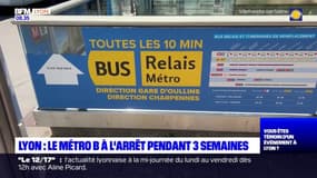 Lyon: le métro B à l'arrêt pendant trois semaines dès ce lundi