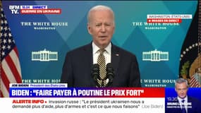 Joe Biden: "Nous allons donner un budget supplémentaire pour continuer de soutenir l'Ukraine"