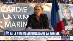 Marine Le Pen sur le débat: "Ma parole n'a été que l'écho de la violence sociale"