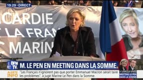 Marine Le Pen sur le débat: "Ma parole n'a été que l'écho de la violence sociale"