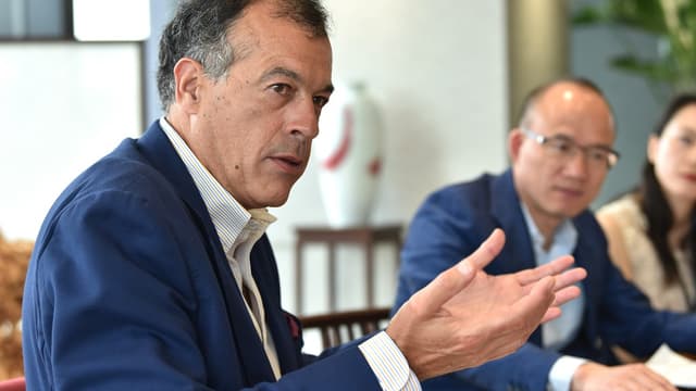 Henri Giscard d'Estaing, président du Club Med