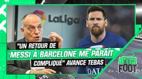 PSG : "Le retour de Messi à Barcelone me paraît compliqué" avance Tebas