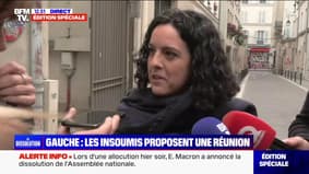 Union de la gauche: "Notre responsabilité est de pouvoir retrouver une unité qui nous a permis de gagner", estime Manon Aubry