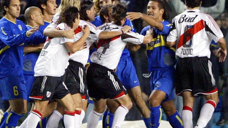 Un Boca-River très chaud en 2004