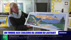 Hautes-Alpes: un timbre aux couleurs du jardin du Lautaret